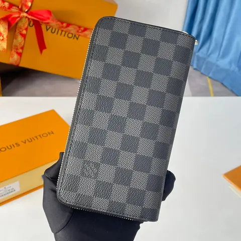Louis Vuitton Damier Graphite Zip Around Wallet