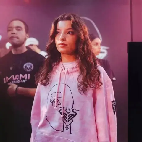 IMAMI x Bape Pink Tie-Dye Hoodie