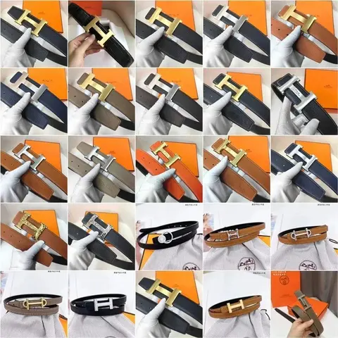 Hermès H Belt Collection in Various Colors and Hardware