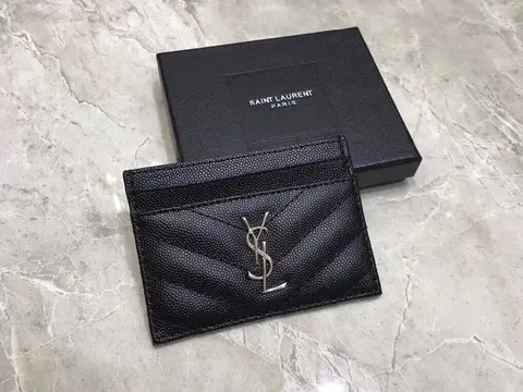 Saint Laurent Paris Monogram Card Holder