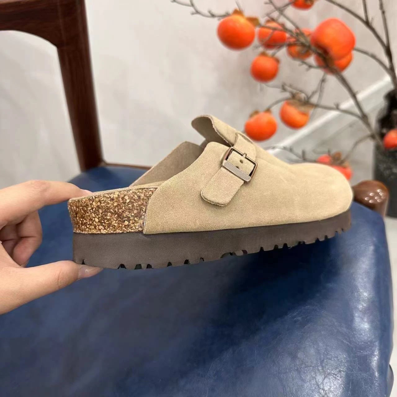 厚底5CM沙色