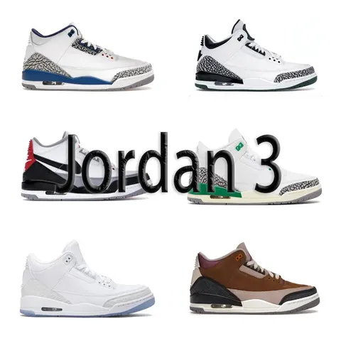 Air Jordan 3 Sneakers Collection