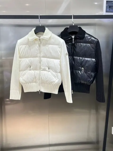 Moncler Hybrid Knit Puffer Jacket