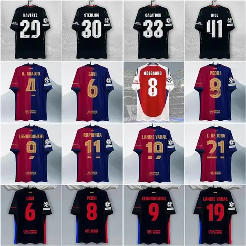 FC Barcelona UEFA Champions League jerseys collection