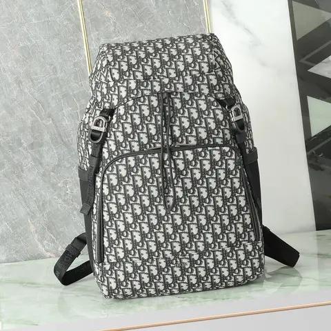 Dior Oblique Pattern Backpack