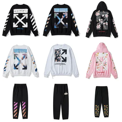 Off-White x Fragment Design Collection Sweatshirts and Joggers