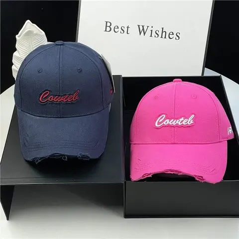 Courtel Embroidered Baseball Caps