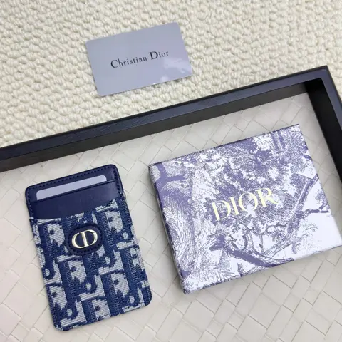 Dior Oblique Card Holder