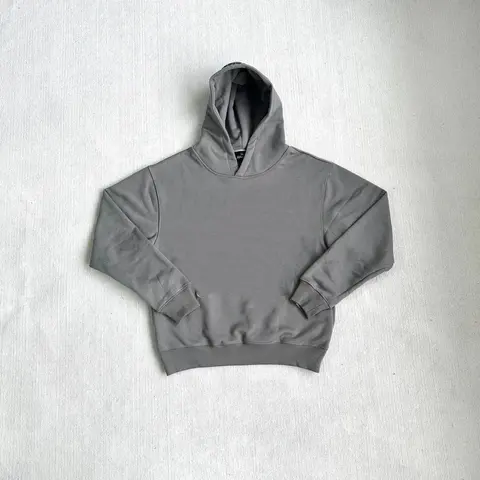 Gray Hooded Sweatshirt