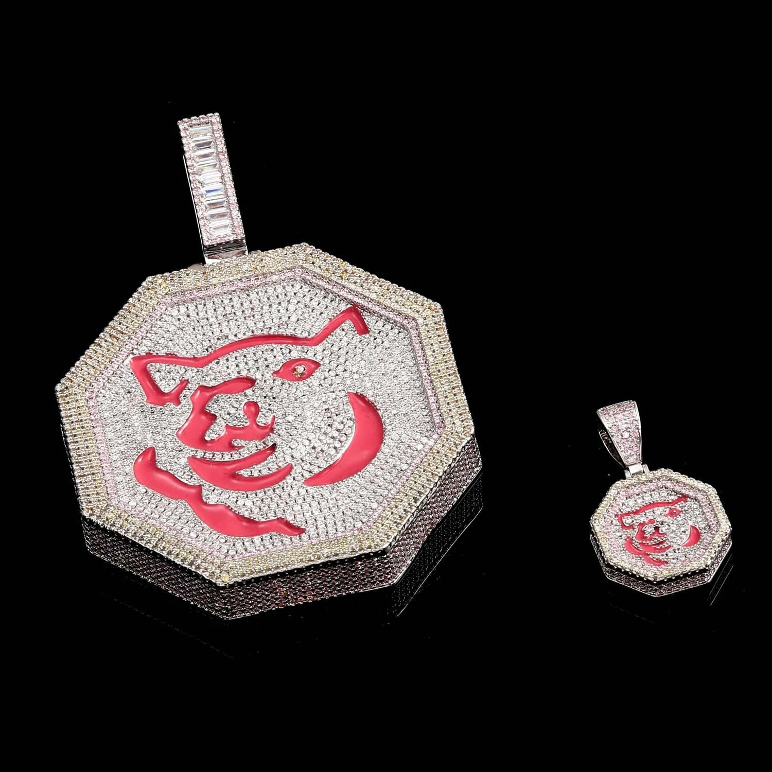 大号猪+3mm*60cm不锈钢麻花链
