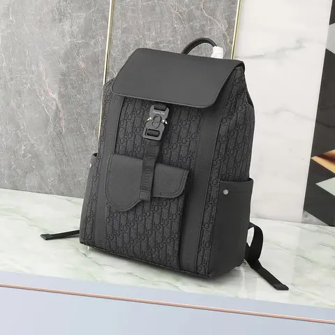Christian Dior Oblique Print Backpack