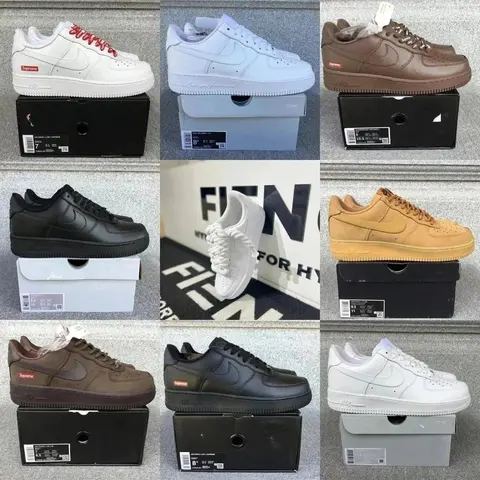 Supreme x Nike Air Force 1 Low Collection