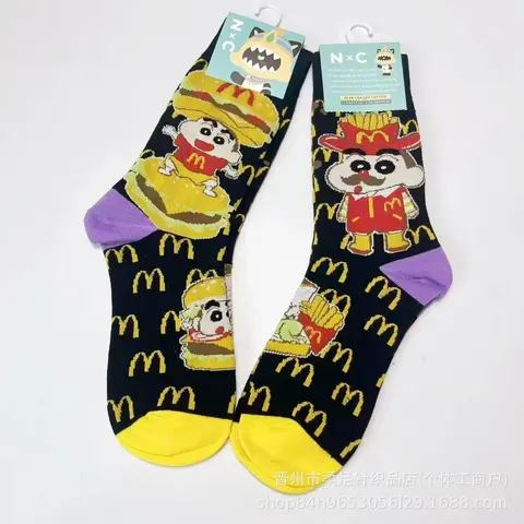 N×C Crayon Shin-chan McDonald's Collaboration Socks