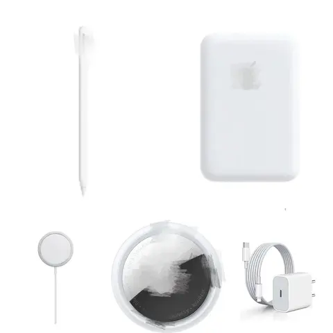 Apple Watch Series 7 with Magnetic Charging Cable, Apple Pencil, and Power Adapter
