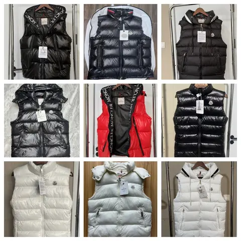 Moncler Down Vests Collection