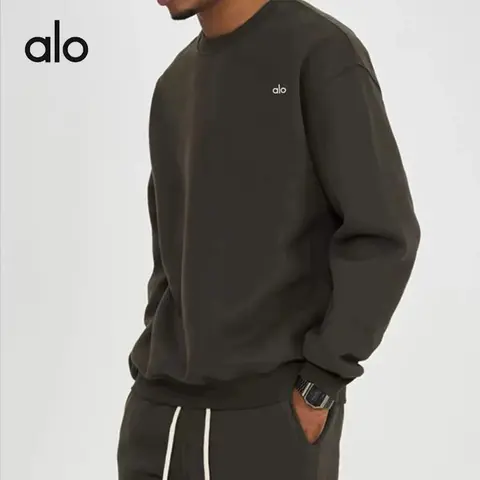 alo Black Crewneck Sweatshirt