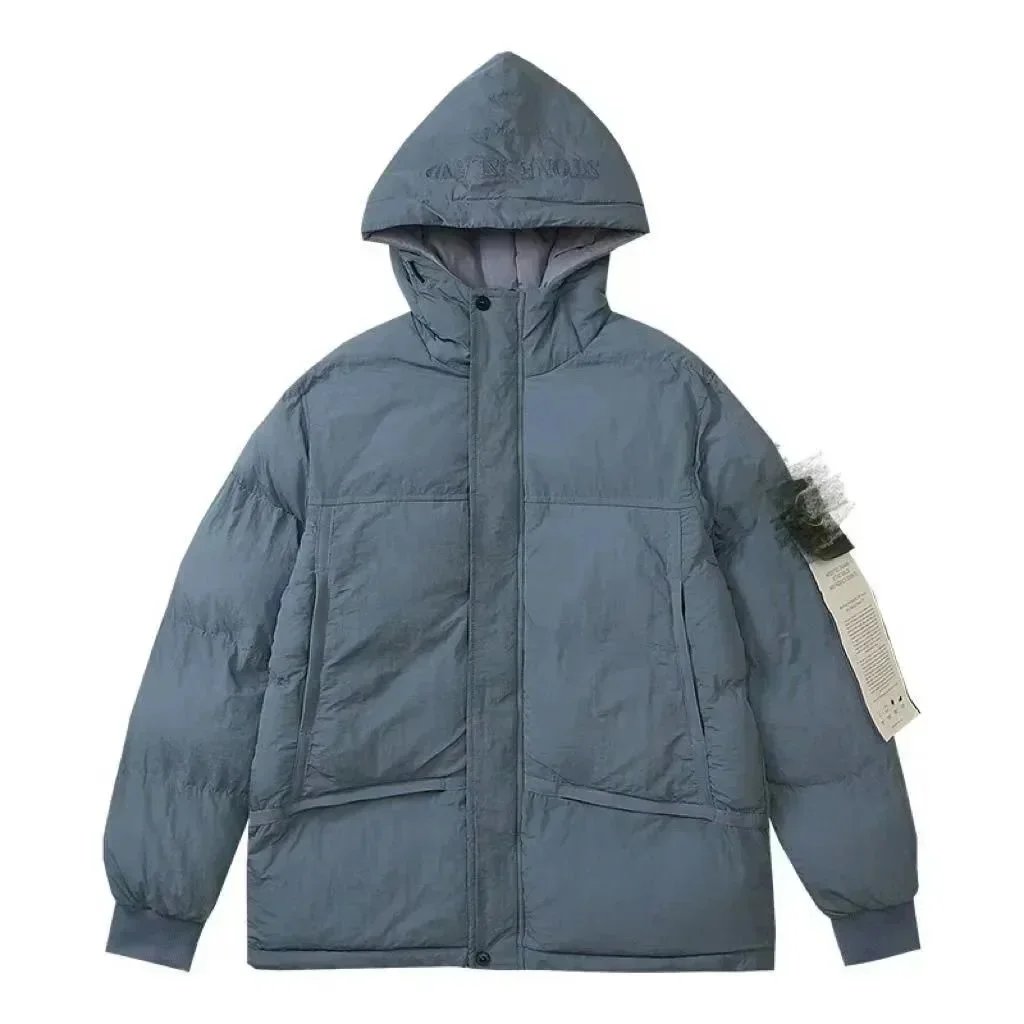 羽绒服浅蓝色8