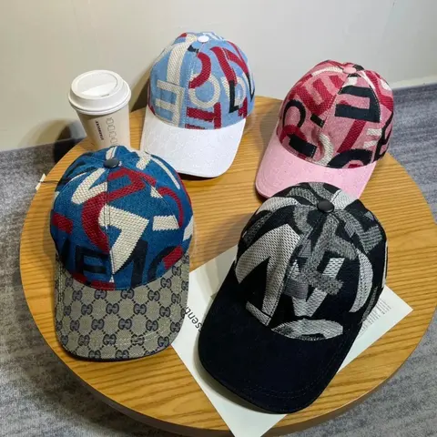 Gucci GG Logo Pattern Baseball Caps Collection