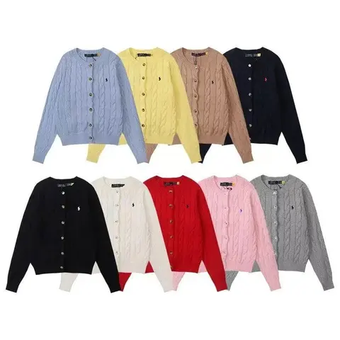 Polo Ralph Lauren Cable Knit Cardigan Sweaters