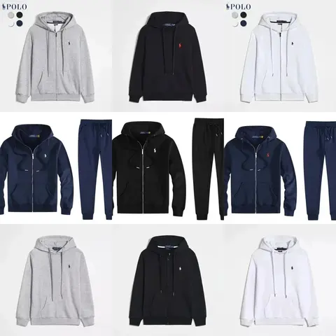 Polo Ralph Lauren Zip-Up Hoodie and Sweatpants Set