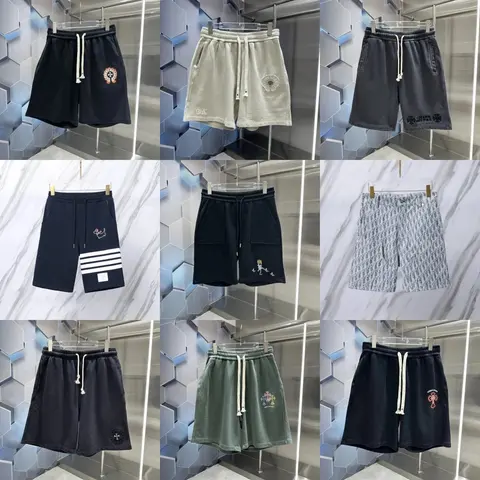 Collection of Embroidered Drawstring Shorts