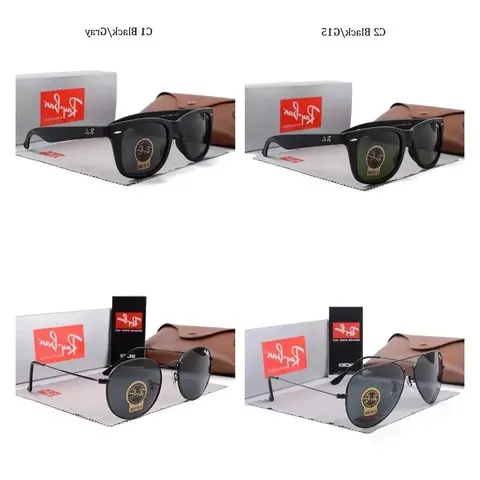 Ray-Ban Sunglasses Collection - Wayfarer and Aviator Styles