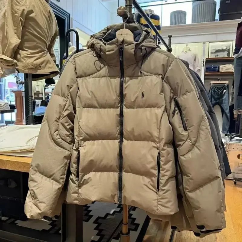 最高品质-90%白绒- 咖色