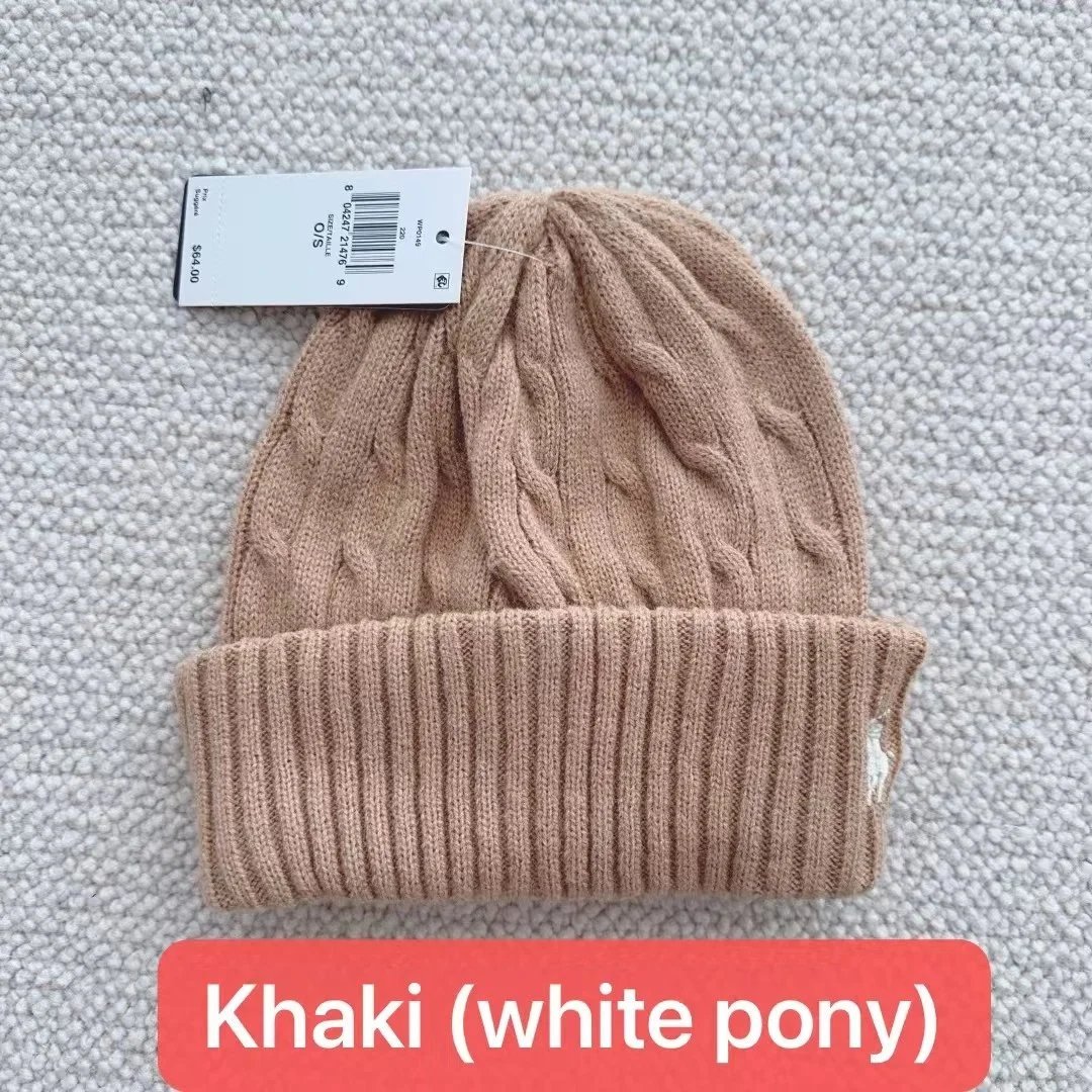 深卡其白标khaki(white pony)