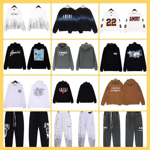 Amiri Hoodies and Sweatpants Collection