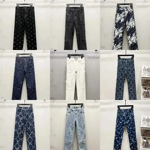 Louis Vuitton Monogram Denim Jeans Collection