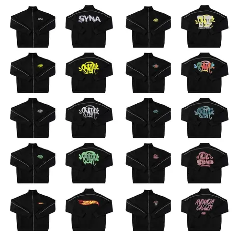 SYNA Collection Black Track Jackets
