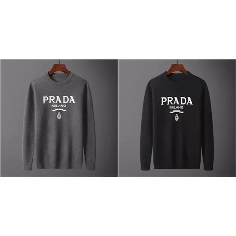 Prada Milano Logo Knit Sweater