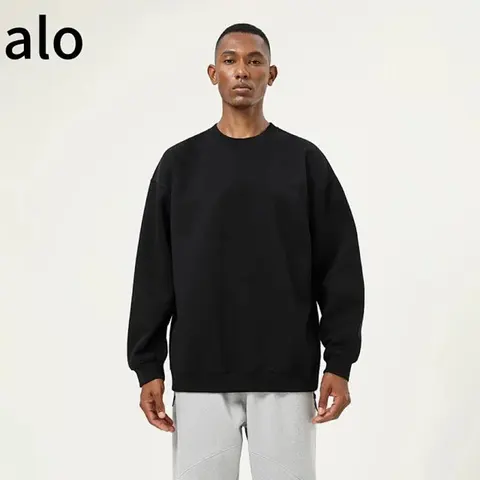alo Black Crewneck Sweatshirt