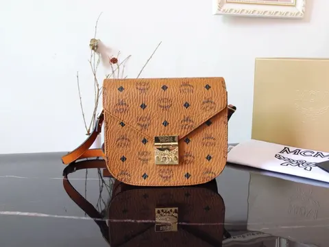 MCM Visetos Shoulder Bag