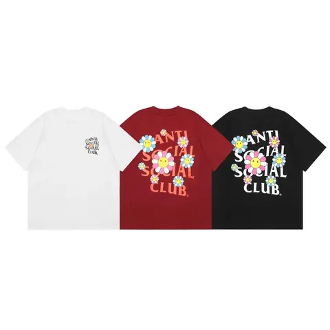 Anti Social Social Club Daisy Logo T-Shirt