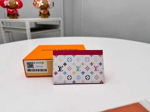 Louis Vuitton Multicolor Monogram Pallas Card Holder