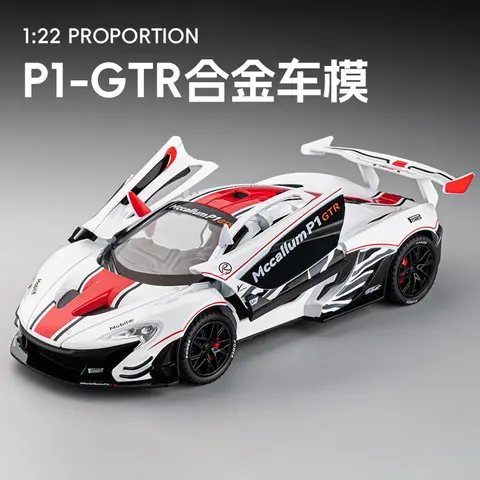 McLaren P1 GTR 1:22 Scale Alloy Diecast Model Car