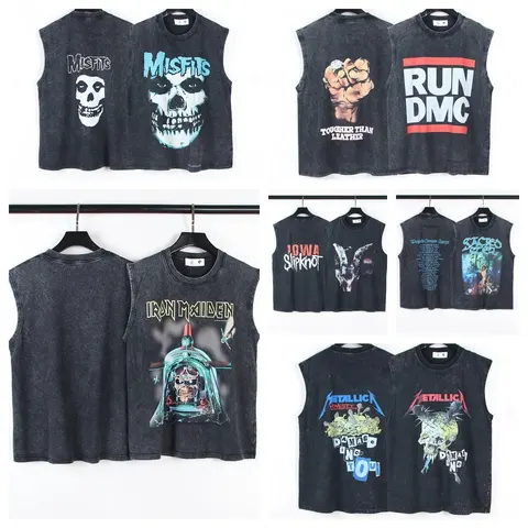 Rock Band Sleeveless T-Shirt Collection