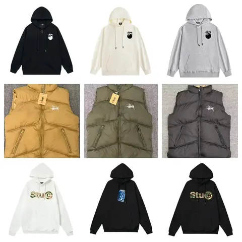 Stussy Hoodies and Vests Collection