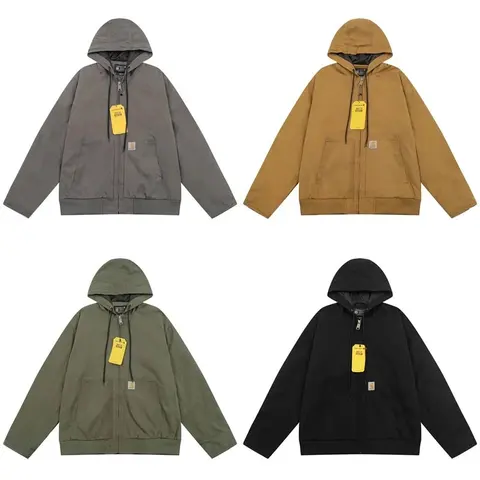 Carhartt WIP Hooded Zip-Up Sweatshirts Collection