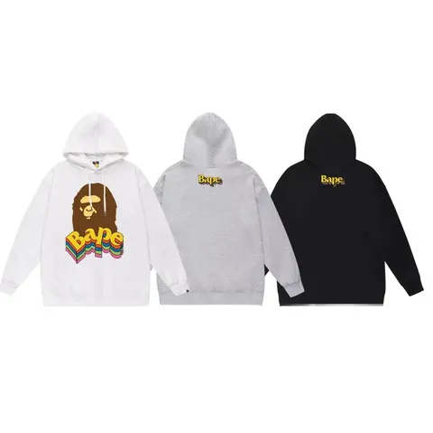 BAPE Rainbow Logo Hoodie Collection