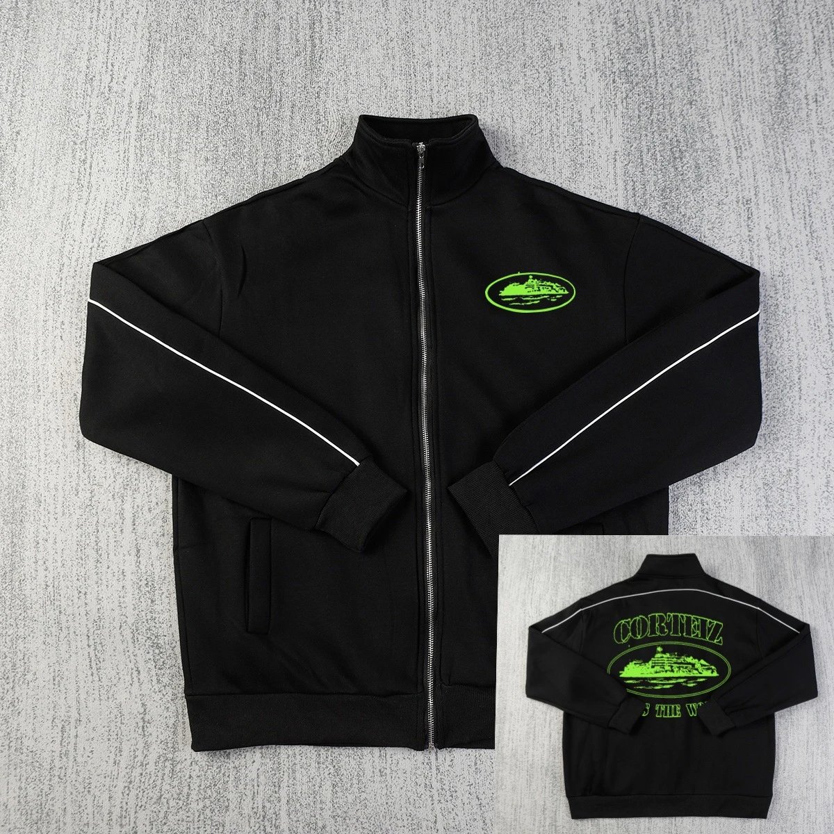 8102黑绿【Hoodie】