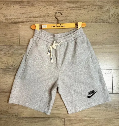 Nike Gray Fleece Shorts