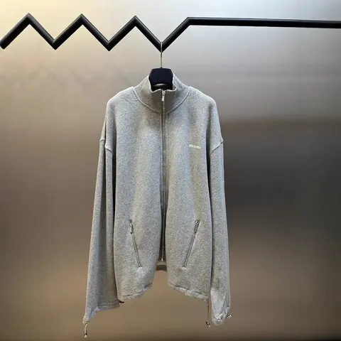 mimi Gray Zip-Up Jacket