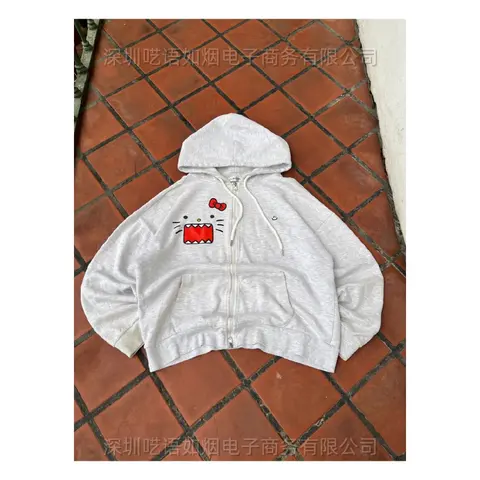 Hello Kitty Zip-Up Hoodie