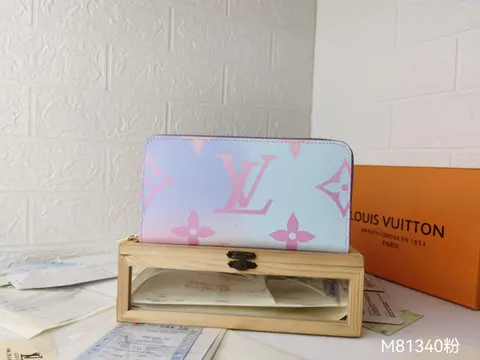 Louis Vuitton Monogram Multicolore Zip Around Wallet