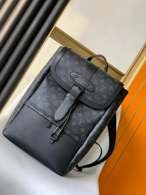 Louis Vuitton Black Monogram Backpack