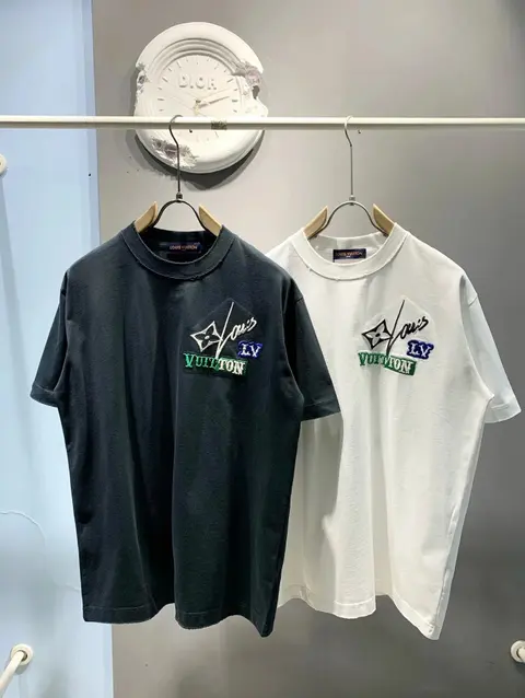 Louis Vuitton Monogram Embroidered T-Shirt