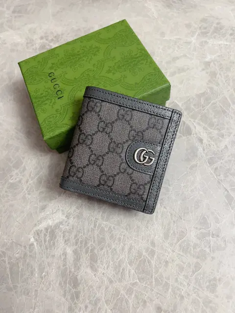 Gucci GG Supreme Leather Wallet