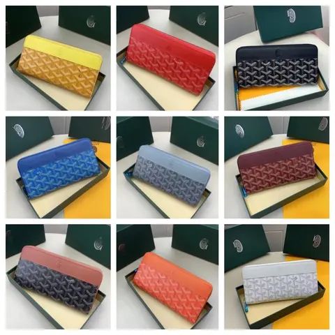 Goyard Monogram Long Wallet Collection